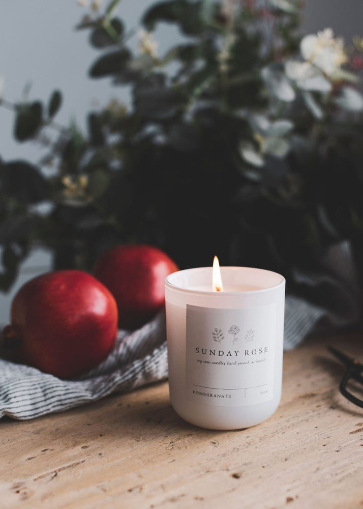 POMEGRANATE CANDLE 200grams