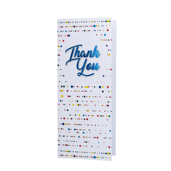 Thank You Dots Chocolate Card