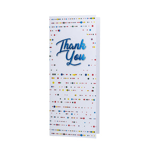 
                  
                    Load image into Gallery viewer, Thank You Dots Chocolate Card
                  
                